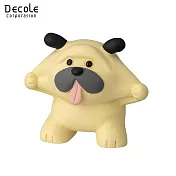 【DECOLE】HIGE RACCO 鬍子海獺在各地 鬍子皺皺狗