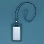 【ABEL】舒展 超Q彈矽膠證件套繩組 藍色