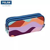 MILAN文具袋(3層不含筆)調色盤系列_粉