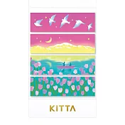 【HITOTOKI】KITTA 隨身攜帶和紙膠帶 湖 (Yukina Ieda設計款) (KIT071)