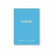 colte 上掀式筆記本 A5 100P （148x210mm）空白 藍色