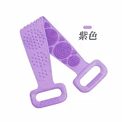 jiago 矽膠洗澡刷背好幫手 紫色