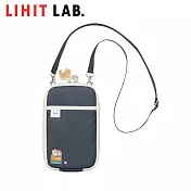 LIHIT LAB. 貓貓隨身包  炭黑色