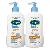 Cetaphil 舒特膚 Baby舒緩潤膚乳400ml 2入組