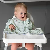 英國 Tidy TOT 防髒吸盤圍兜(長袖)- 呆萌河馬