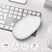 米粒造型 皮革滑鼠護腕墊 白米