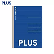 (3本1包)PLUS B5 筆記本 橫線藍