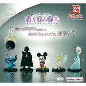 【日本正版授權】全套5款 迪士尼 100周年 排隊公仔 扭蛋/轉蛋 米奇/史迪奇/奇妙仙子 988493