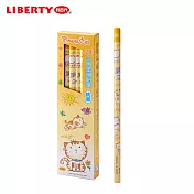 (2盒1包)利百代 可愛小花貓三角塗頭鉛筆