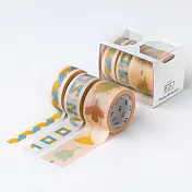 【日本mt和紙膠帶】× KAMOI 100周年紀念套組第二彈 ‧ Philippe Weisbecker(3捲入)