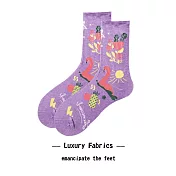 JDS 設計襪  潮流塗鴉文創潮牌棉襪   * A11