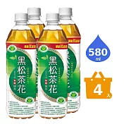 《黑松》茶花綠茶580ml (4入/組)