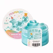 【mamayo】液態黏土-不沾手的台灣製神奇黏土(多色可選)  島嶼藍(藍綠色)