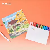 KACO KALOR綺採36色方頭圓頭兩用粗細色彩馬克筆套組-藝術家