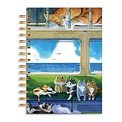 afu空白專用繪畫本-藍海的列車