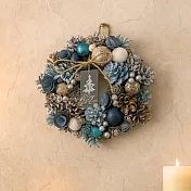 【DoPlan】日本聖誕裝飾花圈(M) ‧ 冰泊秘境