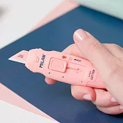 MILAN安全兩段式陶瓷美工刀 珊瑚粉