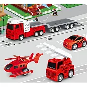 樂彩森林 迴力 消防拖車大隊