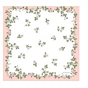 英國wedgewood野草莓系列 純棉紗布材質方巾領巾手帕46*46cm 雙色可選 粉紅