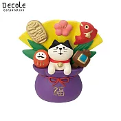 【DECOLE】concombre 吸引好福氣佳年華 開運滿福寶袋貓
