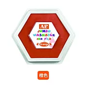 AP大六角水性印台21cm 共8色 橙色