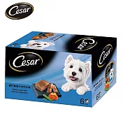【Cesar西莎】風味餐盒 鄉村嫩燒小羊肉 100g*6入 寵物/狗罐頭/狗食 鄉村嫩燒小羊肉 100g*6入