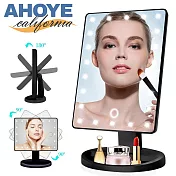 【Ahoye】多角度可旋轉LED觸碰式補光化妝鏡