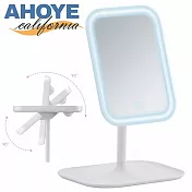 【Ahoye】LED觸碰式補光化妝鏡 方形