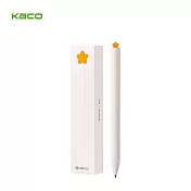 KACO FIRST STAR 星願0.5黑色旋轉中性筆組 星橙