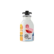 義大利 24Bottles 輕量吸嘴冷水瓶 250ml 共6 款 動物同樂會