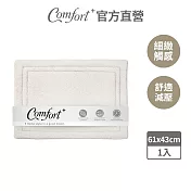 【Comfort+舒適家】QuickDry柔膚快乾記憶綿吸水地墊-奶油杏 奶油杏