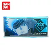 【日本正版授權】咒術迴戰 透明筆袋 收納包/鉛筆盒/筆袋/萬用收納袋 - 五條悟