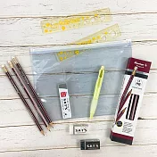 國中小新人考試文具組 白