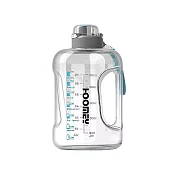 HOOMEY 運動健身超大容量水壺 2500ml Tritan水壺(多色可選) 透明