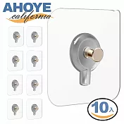 【Ahoye】相框用特厚無痕免釘螺絲貼 10入組