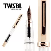 三文堂 TWSBI 鋼筆 / ECO / 奶油黃 & 玫瑰金 / EF