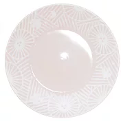 【Minoru陶器】Kafu扇葉陶瓷餐盤24cm ‧ 奶茶色