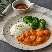 【日本Awasaka】MoguMogu動物 陶瓷淺盤23.5cm ‧ 刺蝟灰