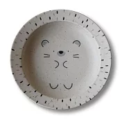 【日本Awasaka】MoguMogu動物 陶瓷深盤22.5cm ‧ 刺蝟