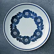 【日本Aito製作所】美濃燒｜Blossom藍花 陶瓷餐盤23cm ‧ 藍