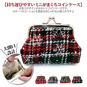 【Sayaka紗彌佳】日系季節限定雪花紛飛造型口金包  -墨綠色