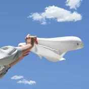 【日本Cyberl】Ciel輕量速乾 甘撚純綿今治毛巾 ‧ 白