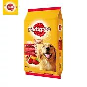 【Pedigree寶路】成犬乾糧 牛肉及蔬菜 10kg 大包裝 寵物/狗飼料/狗食