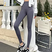 【EZlife】束腰提臀美腿鯊魚褲 XXL 灰色