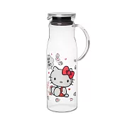 Hello Kitty時刻陪伴耐熱玻璃涼水壺