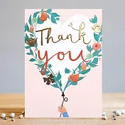 【LOUISE TILER】Thank you heart 感謝卡＃SD006