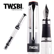 三文堂 TWSBI 鋼筆 / 鑽石 580 AL R / 黑 / EF