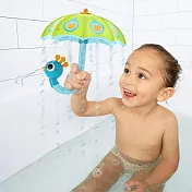 以色列 Yookidoo 戲水洗澡玩具-孔雀小雨傘(綠)(閉彩盒)