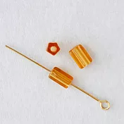 【日本MIYUKI FACTORY】希臘神話風 捷克玻璃珠(袋裝) 4x6mm ‧ 黃玉透明