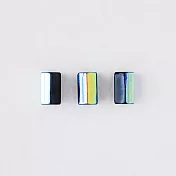 【日本MIYUKI FACTORY】希臘神話風 捷克玻璃珠(袋裝) 6x10mm ‧ 黑藍混色